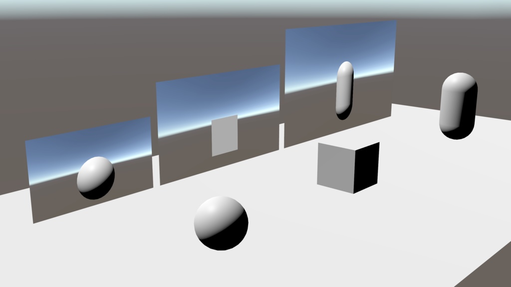 【無料配布】cluster用ミラー(カメラ方式)