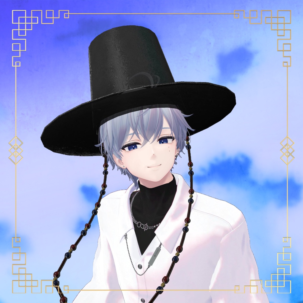[Mizu_the_cat] ガッ _ 韓国の伝統帽子 _ 갓 _ Gat