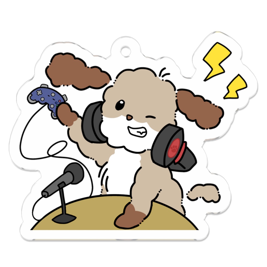 アクリルキーホルダー（配信イラストver）