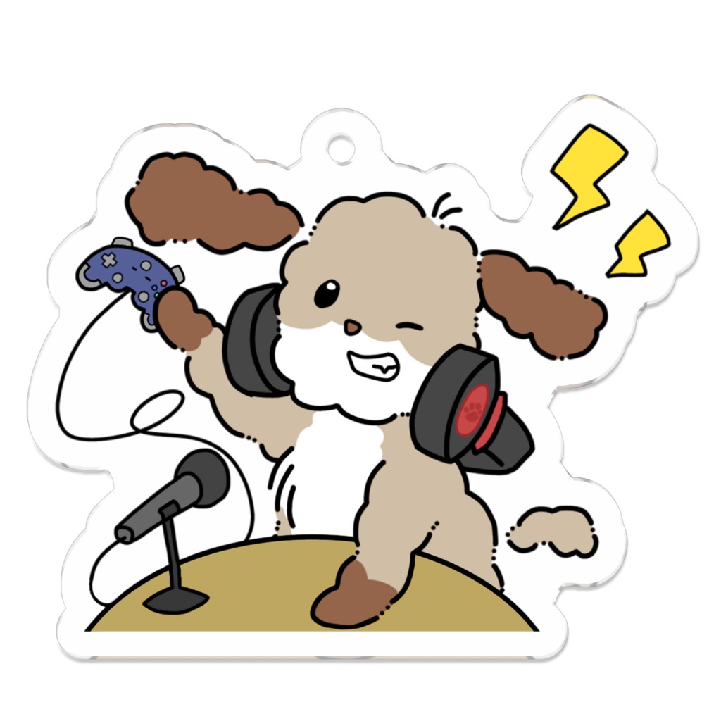 アクリルキーホルダー(背面コーティングなし)