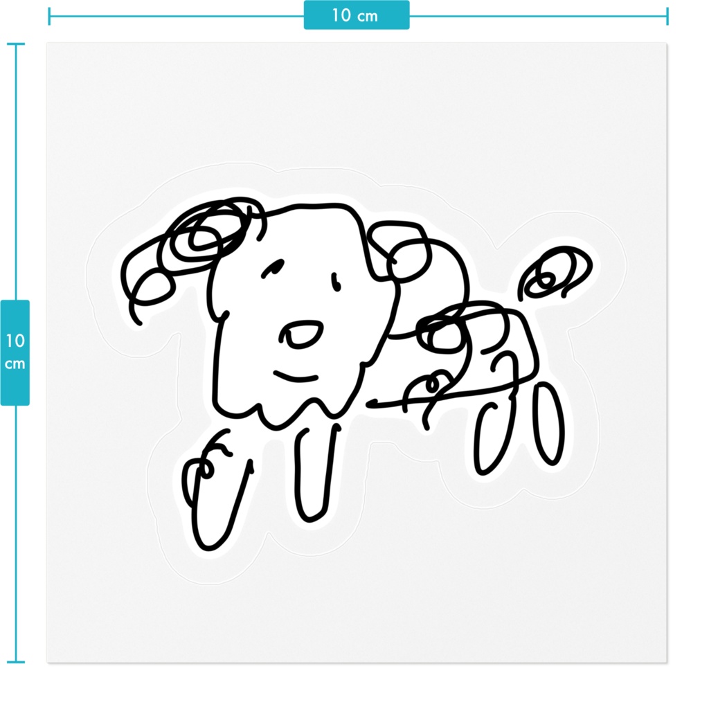 アイコンイラストステッカー