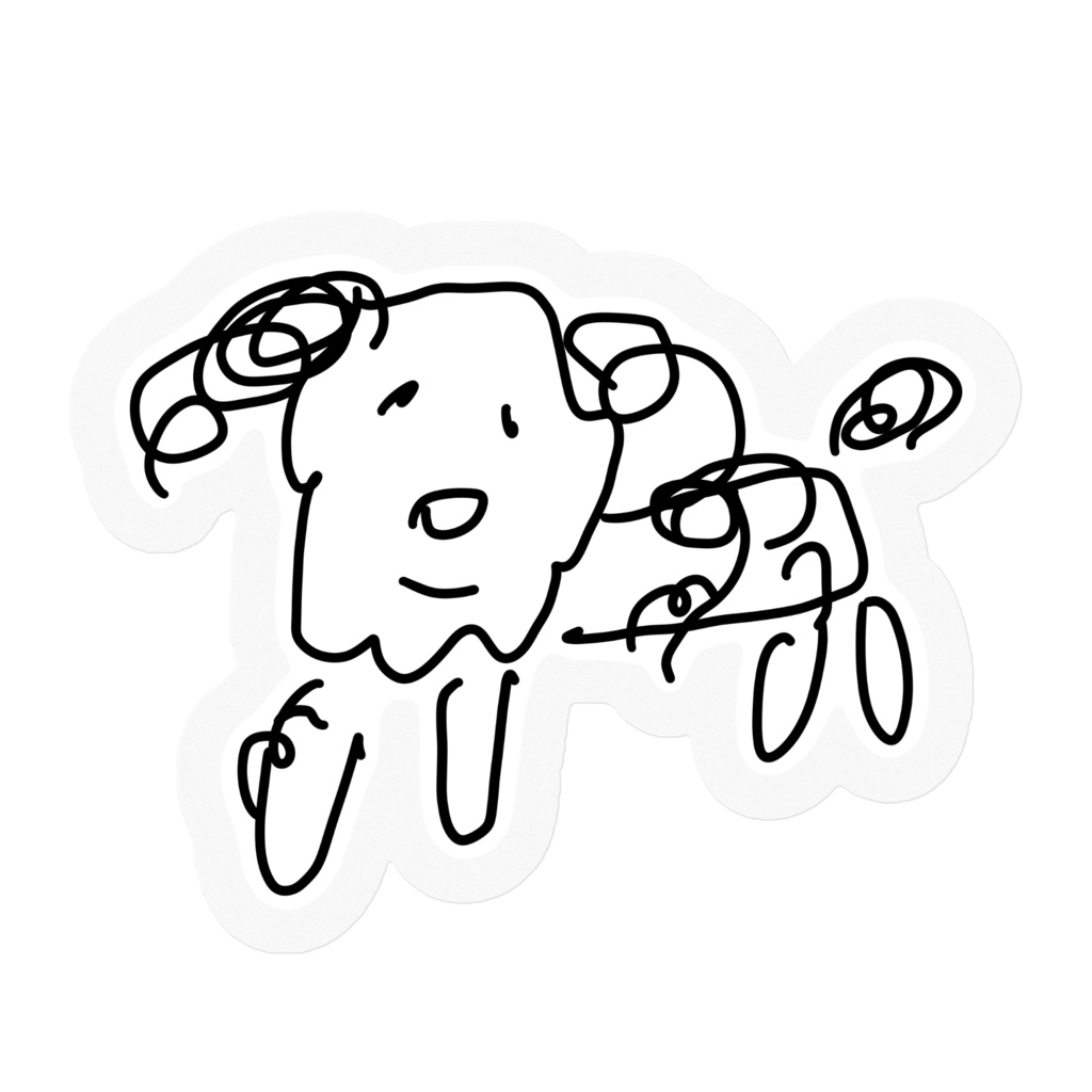 アイコンイラストステッカー