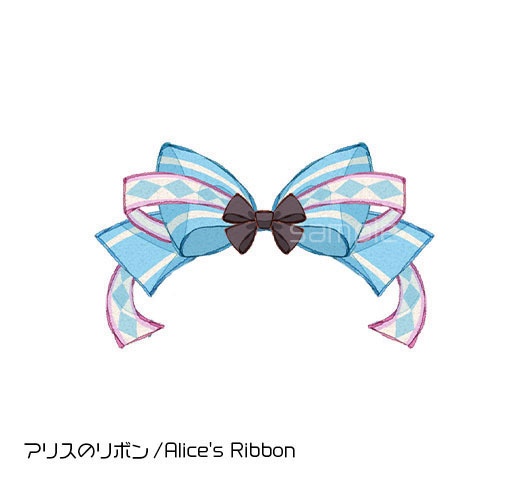 【Live2Dアイテム】不思議の国のアリスアイテム/Live2D Asset