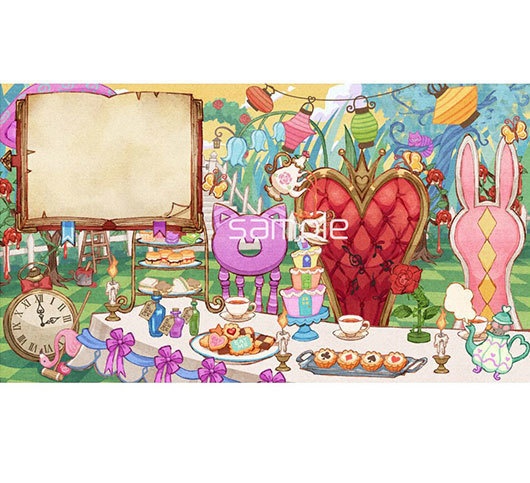 【動く背景&Live2Dアイテム】不思議の国のアリス/BG&accessory set