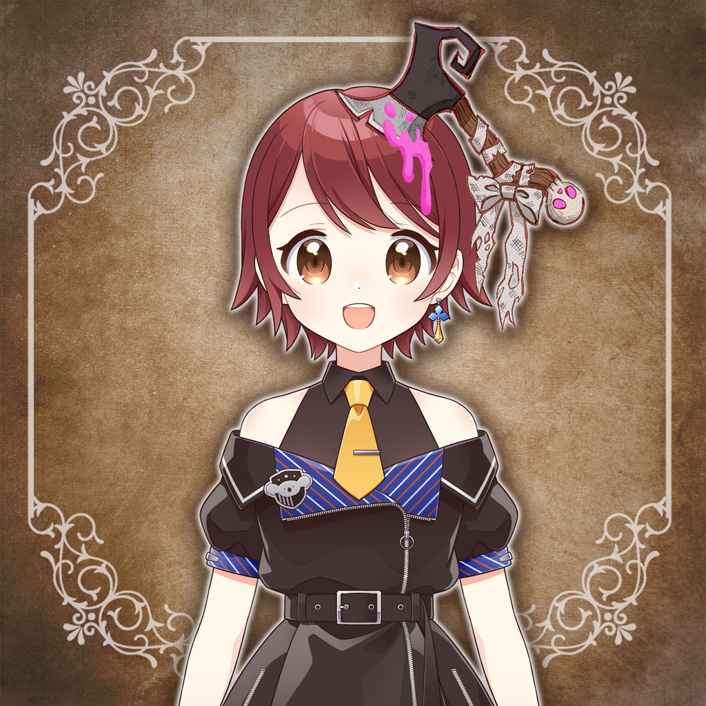 【動く背景&Live2Dアイテム】HalloweenNight/BG&Live2D Asset