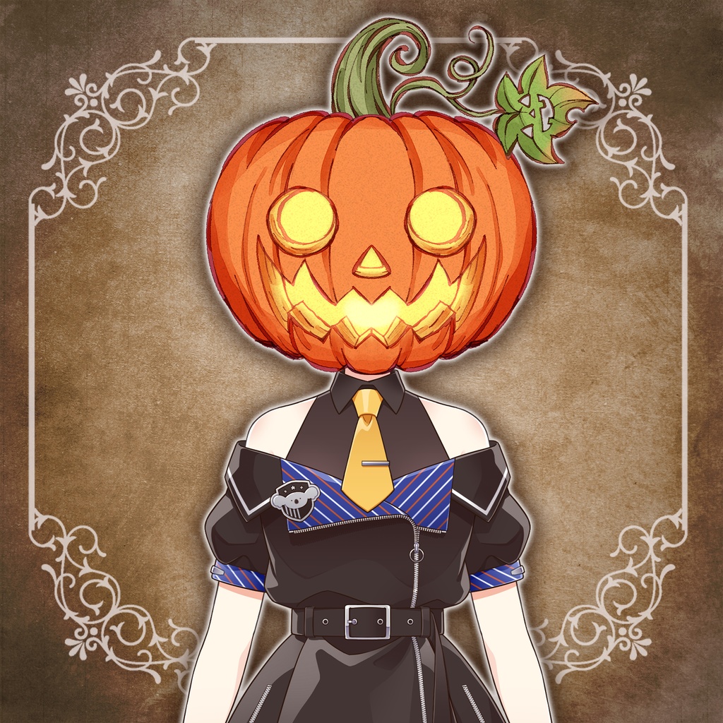 【動く背景&Live2Dアイテム】HalloweenNight/BG&Live2D Asset