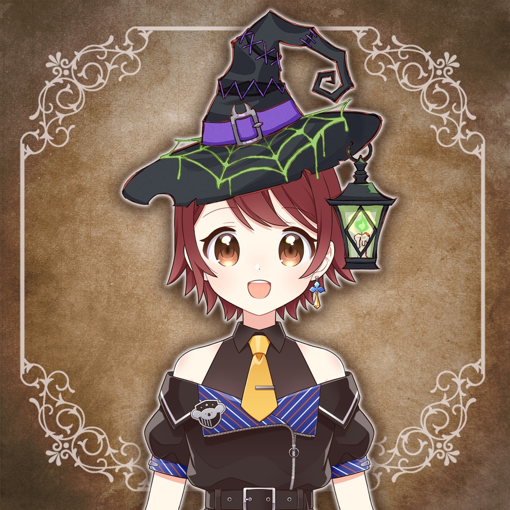 【動く背景&Live2Dアイテム】HalloweenNight/BG&Live2D Asset