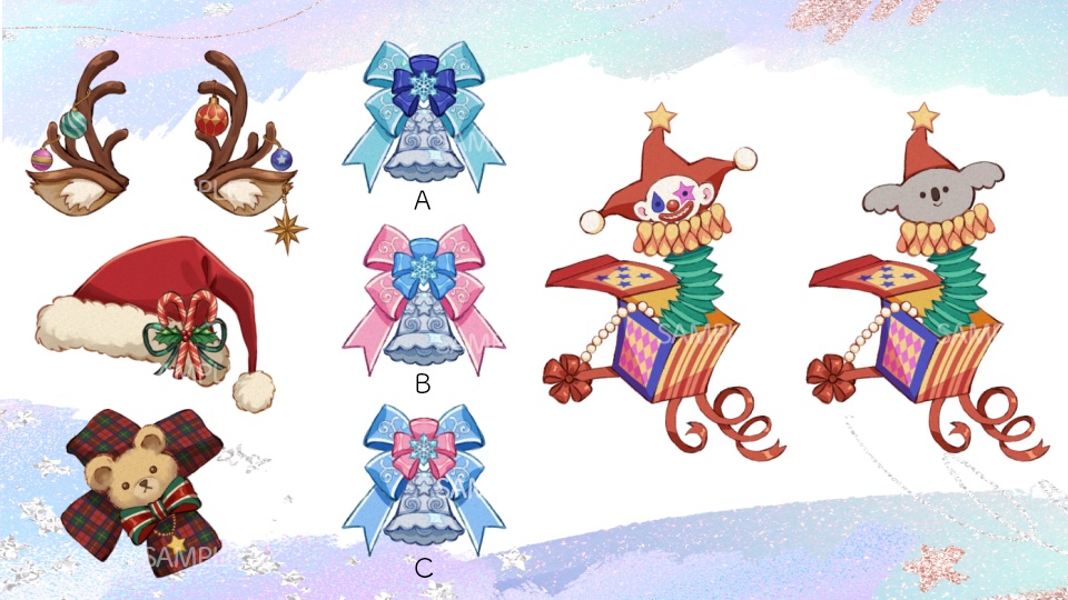 【動く背景&Live2Dアクセサリー】Saint Christmas/BG&Live2D Asset