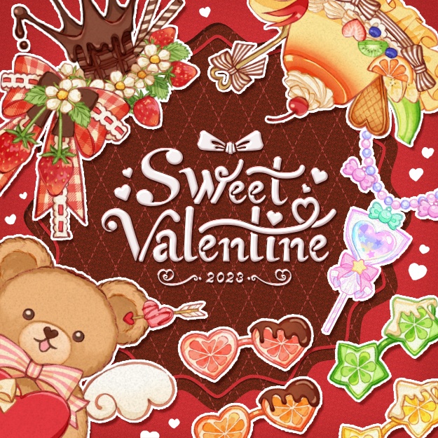 【PNG＆Live2Dアイテム】Sweet Valentine