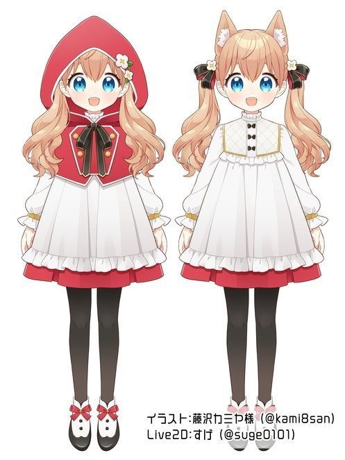 【Live2D model】赤ずきんちゃん