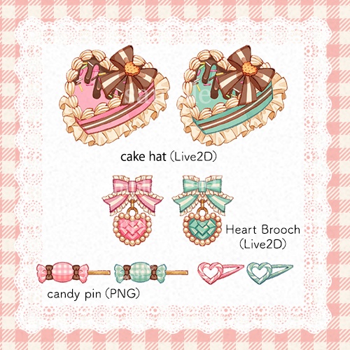 バレンタインアクセサリー2024