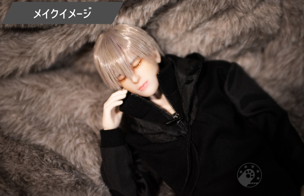 オビツ30対応 オリジナルドールヘッド【SIRIUSヘッドver.sleep】