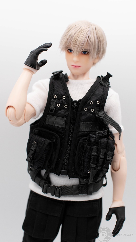 オビツ30対応 ハーフグローブハンドパーツ(ノーマル)