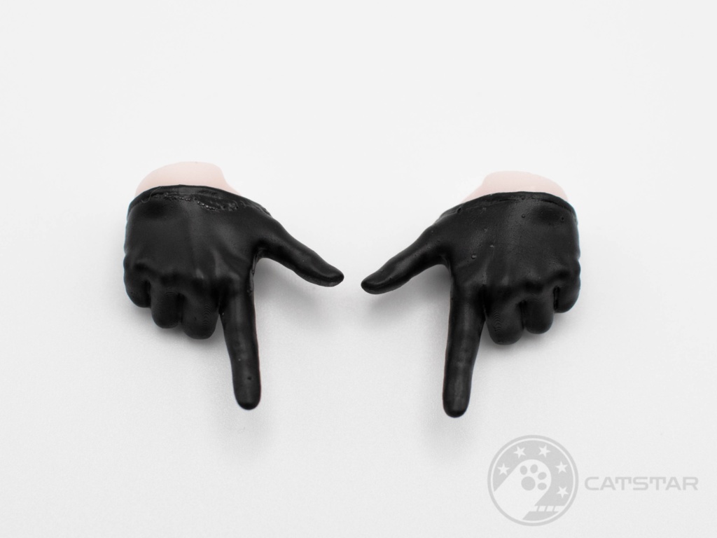 オビツ30対応 ハーフグローブハンドパーツ(バキュン)