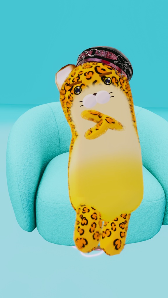 【ネムレナイネコ専用】豹テクスチャ カラー3色 +支援版限定カラー有