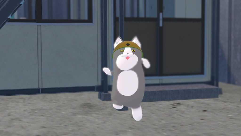 【無料】現場猫風テクスチャ【ネムレナイネコ専用】