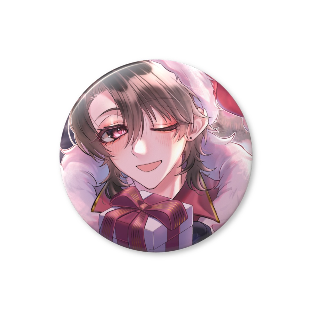 56mm缶バッジ/White Night! White Wish!