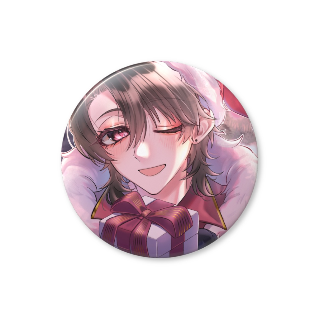 44mm缶バッジ/White Night! White Wish!