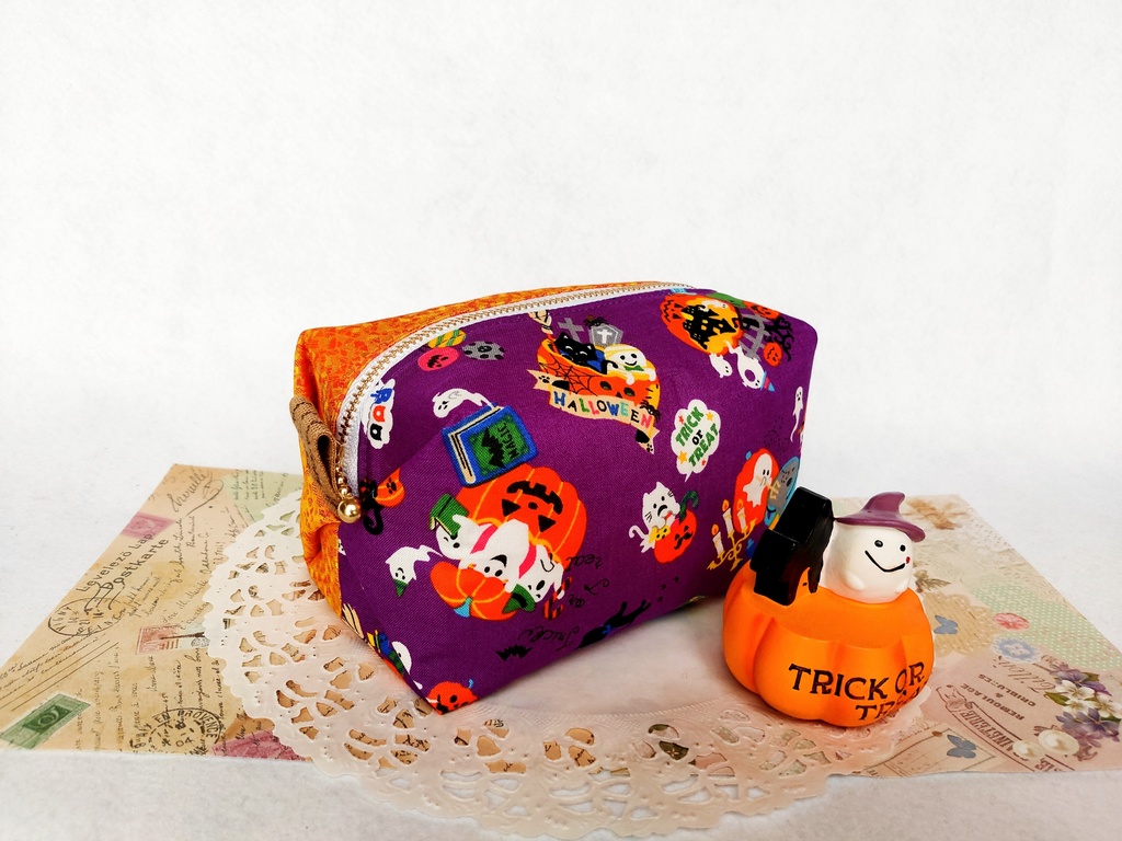 ハロウィンのキラキラ⭐キャラメルポーチ(ハロウィンパーティー)