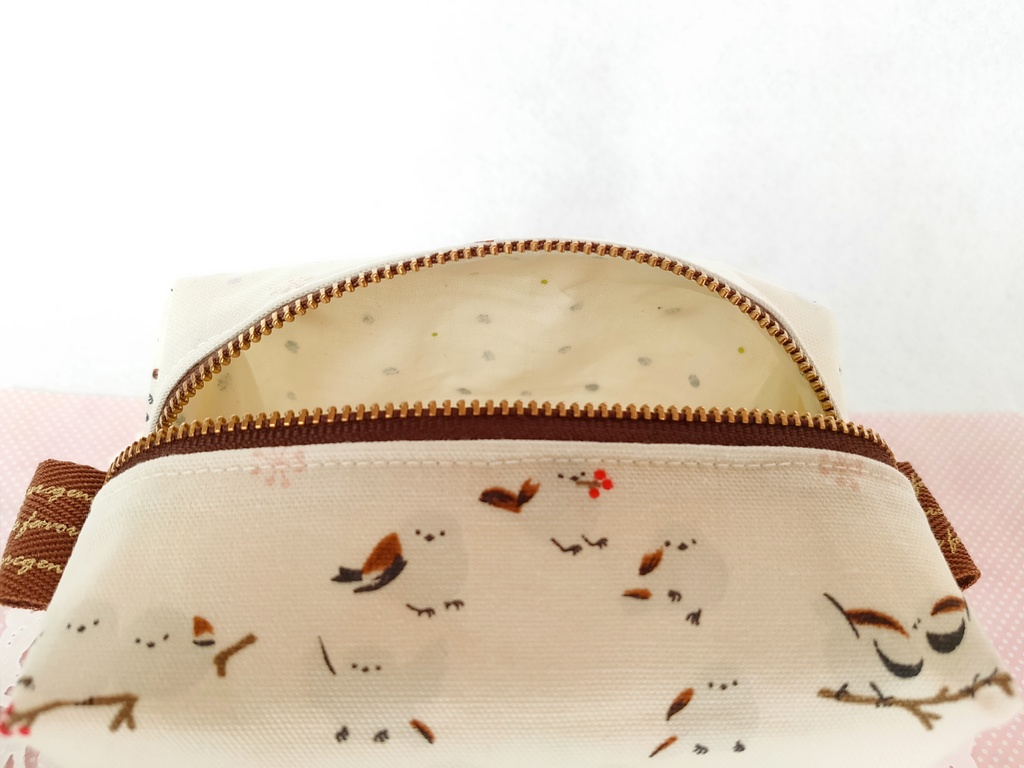 キャラメルポーチ(シマエナガ)