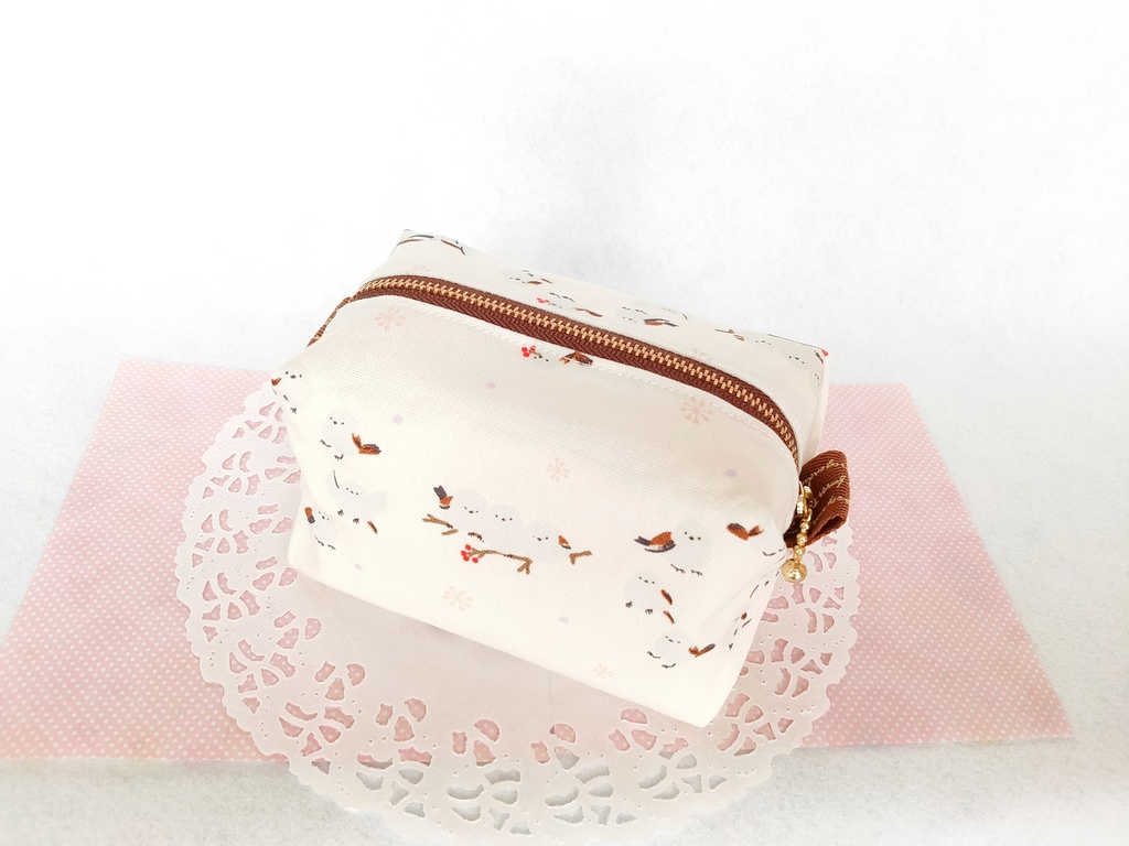 キャラメルポーチ(シマエナガ)