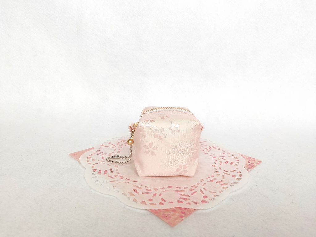 キラキラ☆ミニキャラメルポーチ(桜)