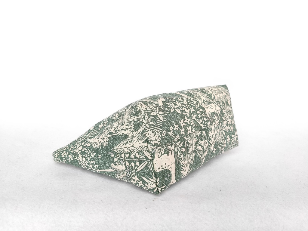 ファスナーポーチ(森の中・グリーン)