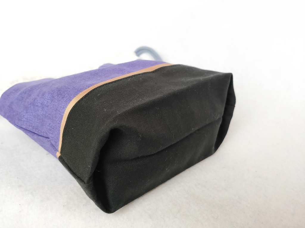 巾着・ミニポーチセット(パープル)