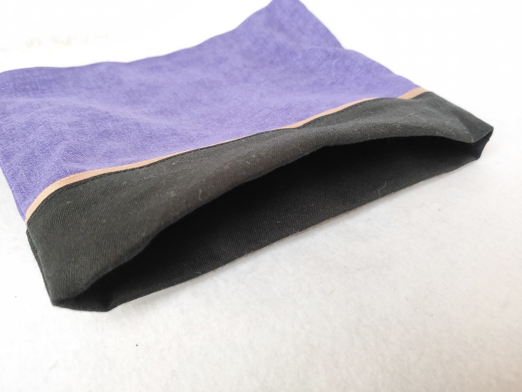 巾着・ミニポーチセット(パープル)