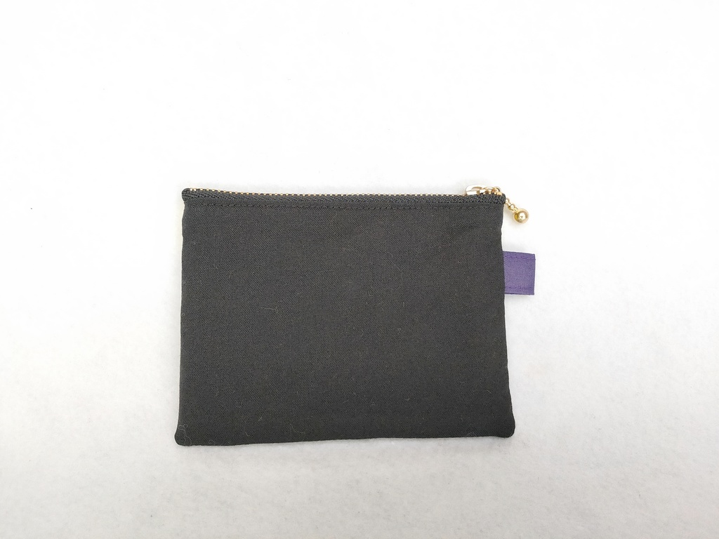 巾着・ミニポーチセット(ブラック&イエロー)