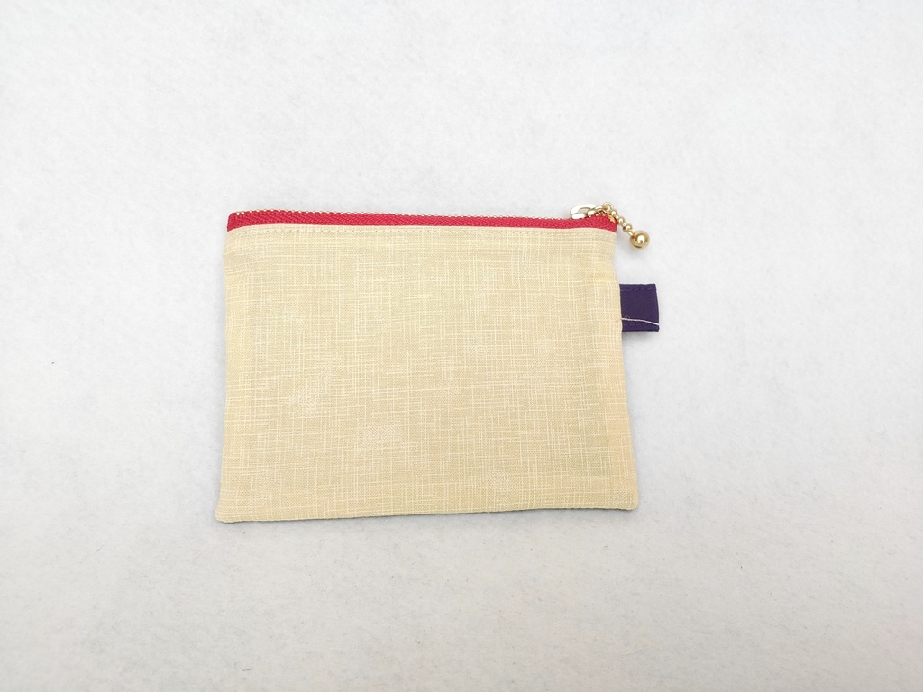 巾着・ミニポーチセット(ペンチェック&グリーン)