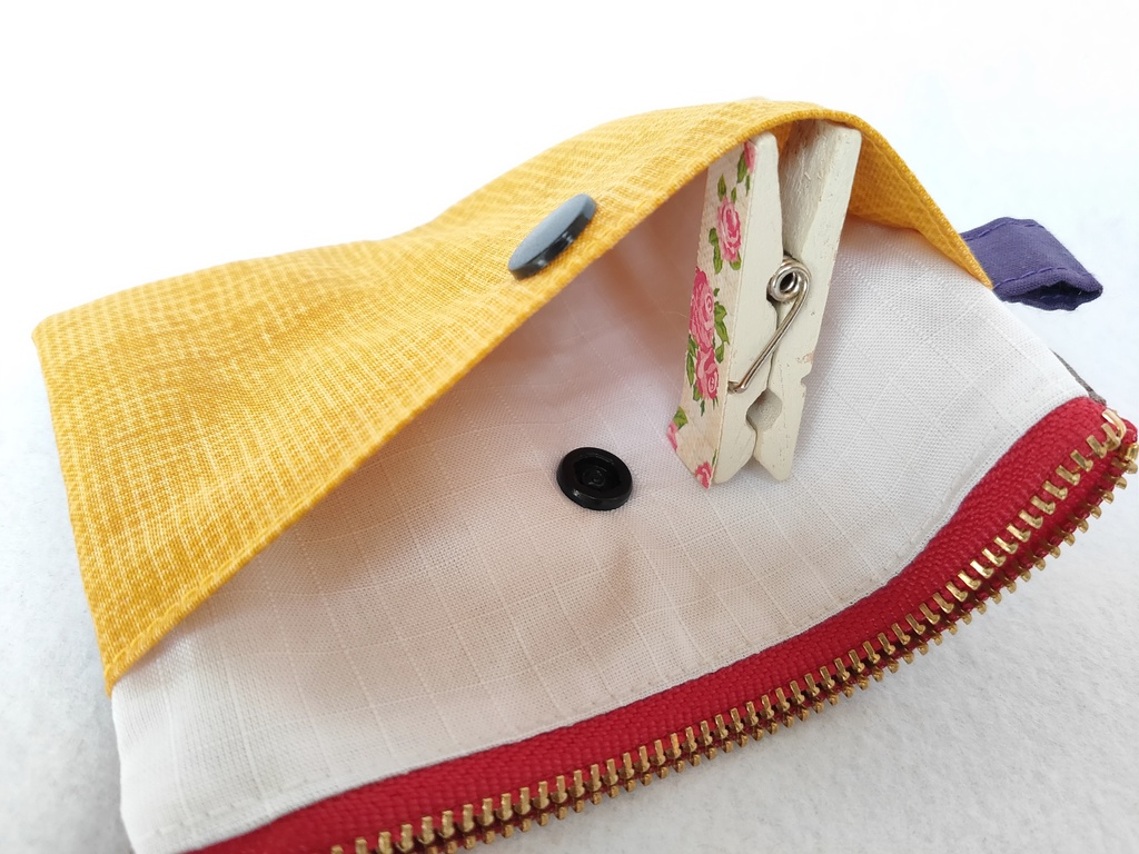 巾着・ミニポーチセット(イエロー)