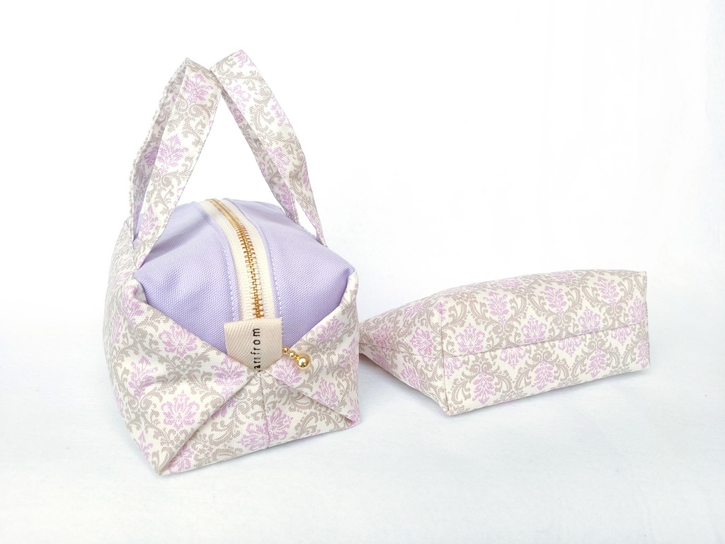 ポーチセット(ダマスク・パープル)