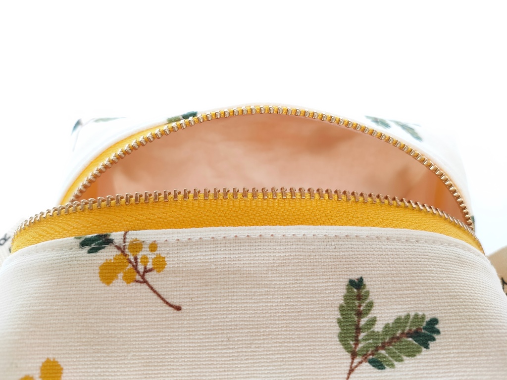 キャラメルポーチ(ミモザバスケット)