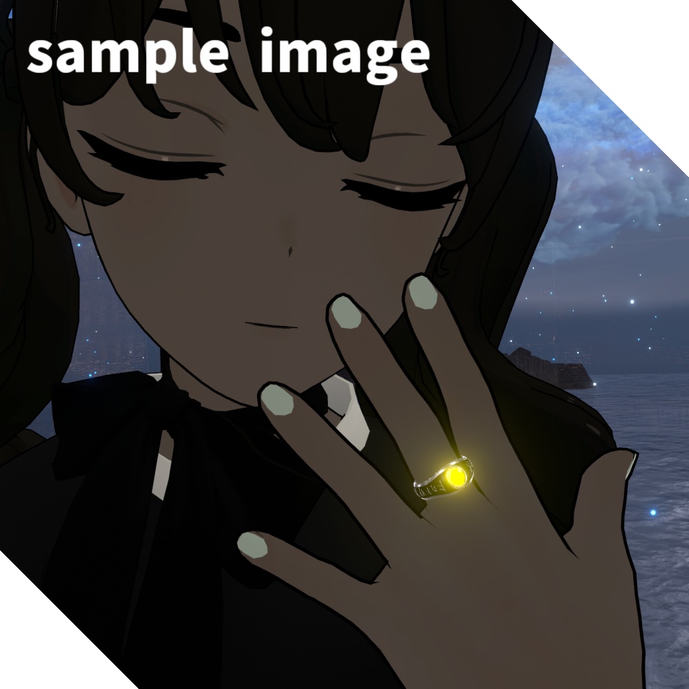 【VRC想定】おしゃれな指輪セット