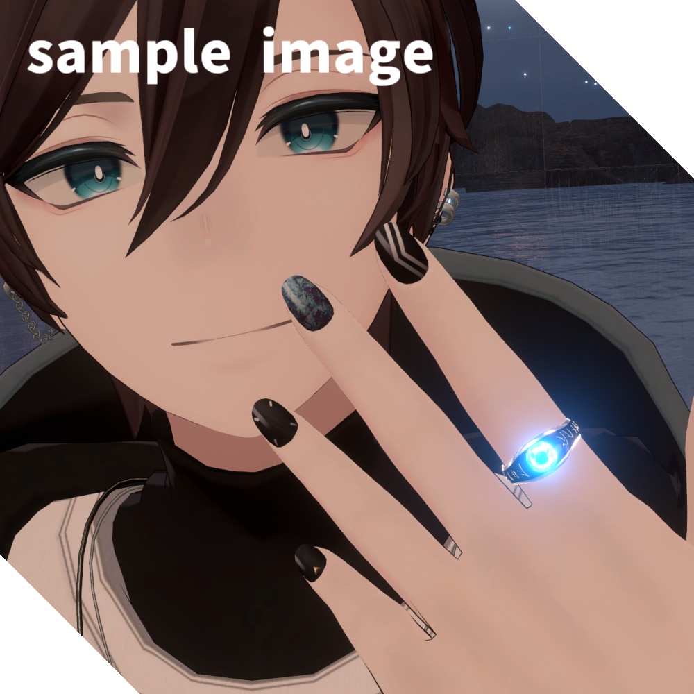 【VRC想定】おしゃれな指輪セット