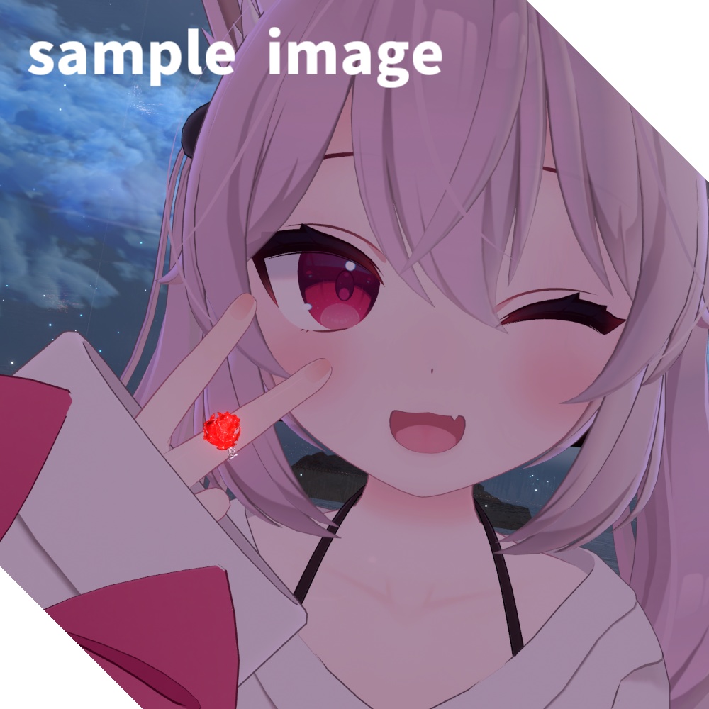 【VRC想定】おしゃれな指輪セット