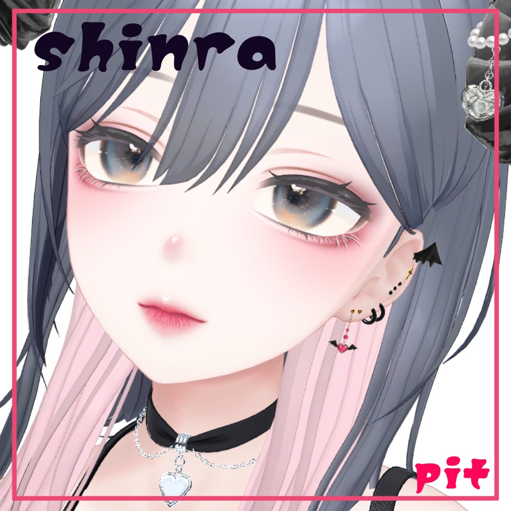 【Sio Manuka Shinra Selestia対応】Devil Earrings