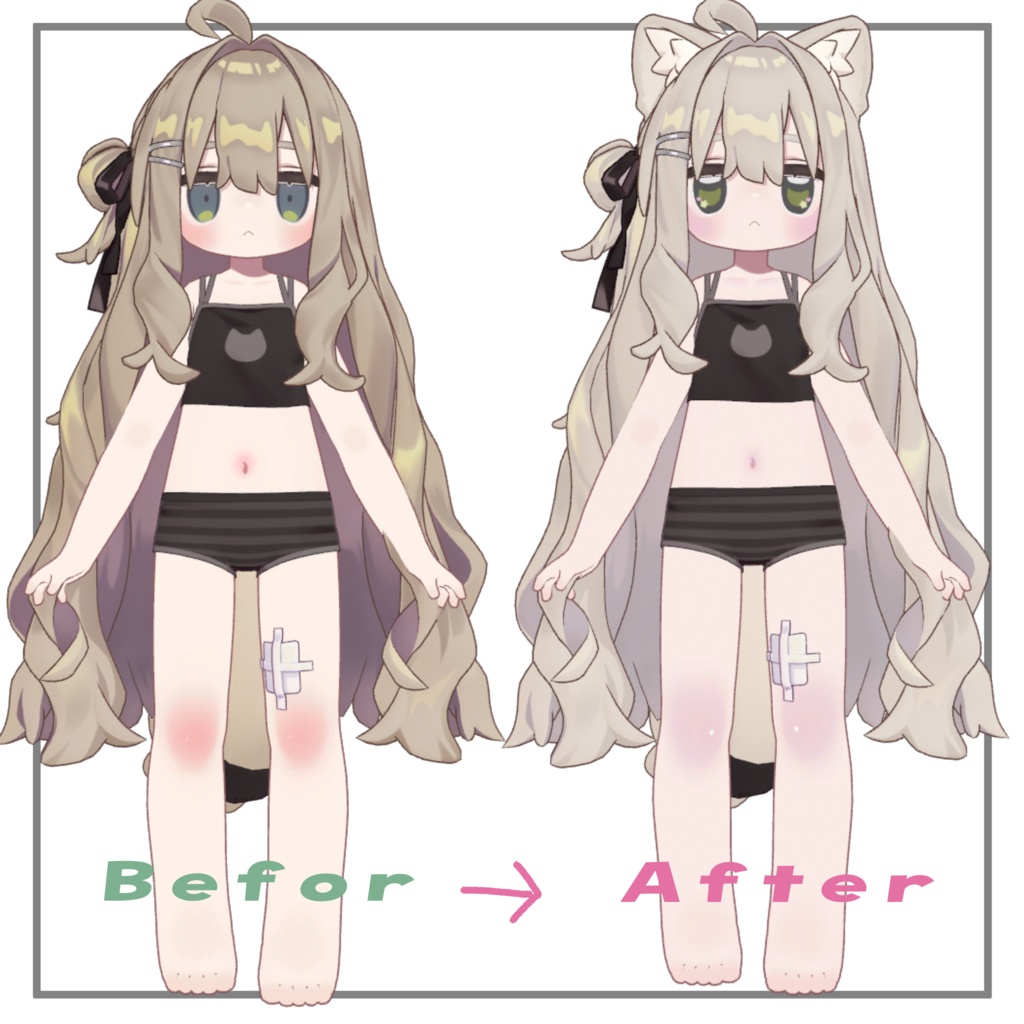 【Free】白肌bodytex+まんがeye