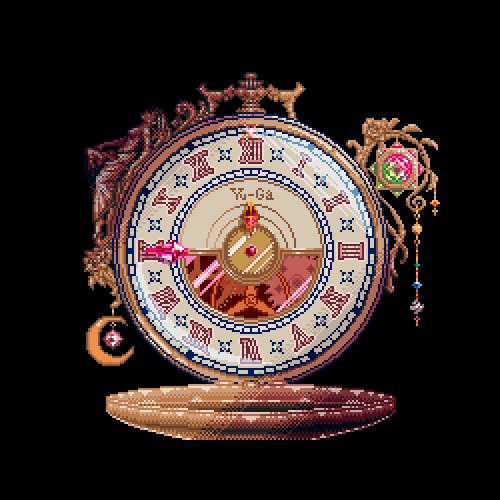 月と太陽の懐中時計【Android用ライブ壁紙】