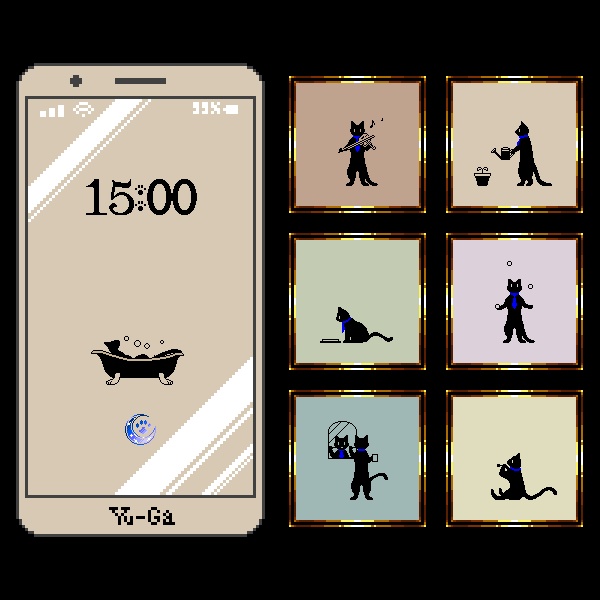 SilhouetteCat【Android用ライブ壁紙】