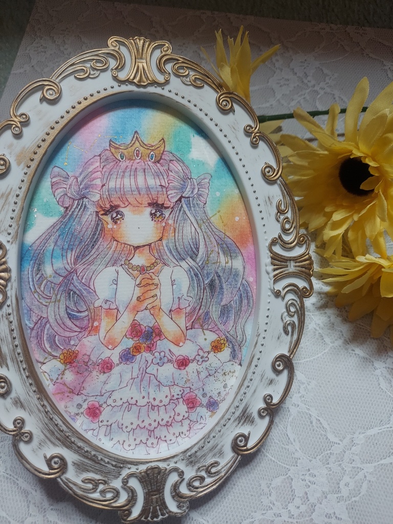 オリジナルイラスト原画