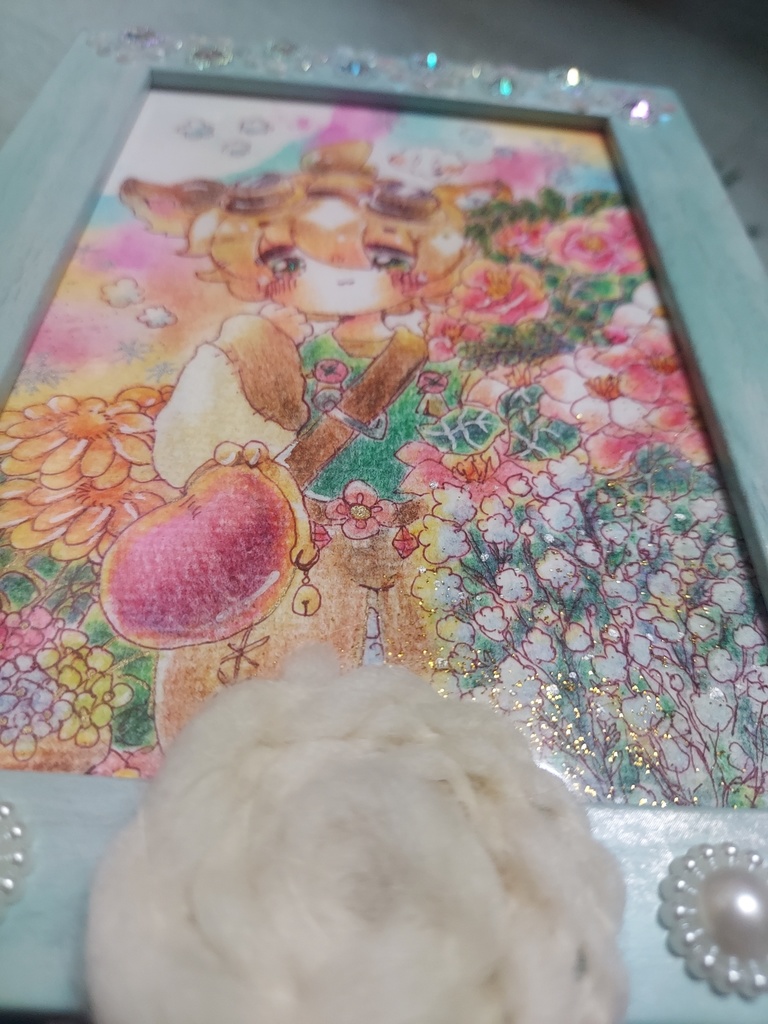 オリジナルイラスト原画