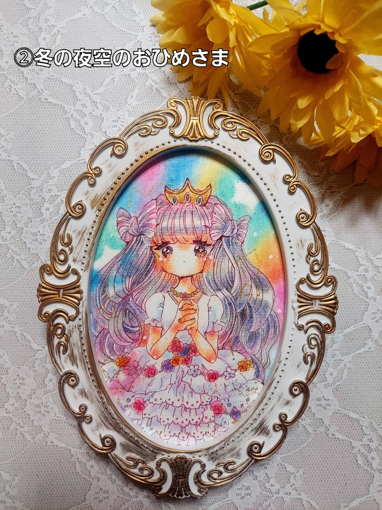 オリジナルイラスト原画