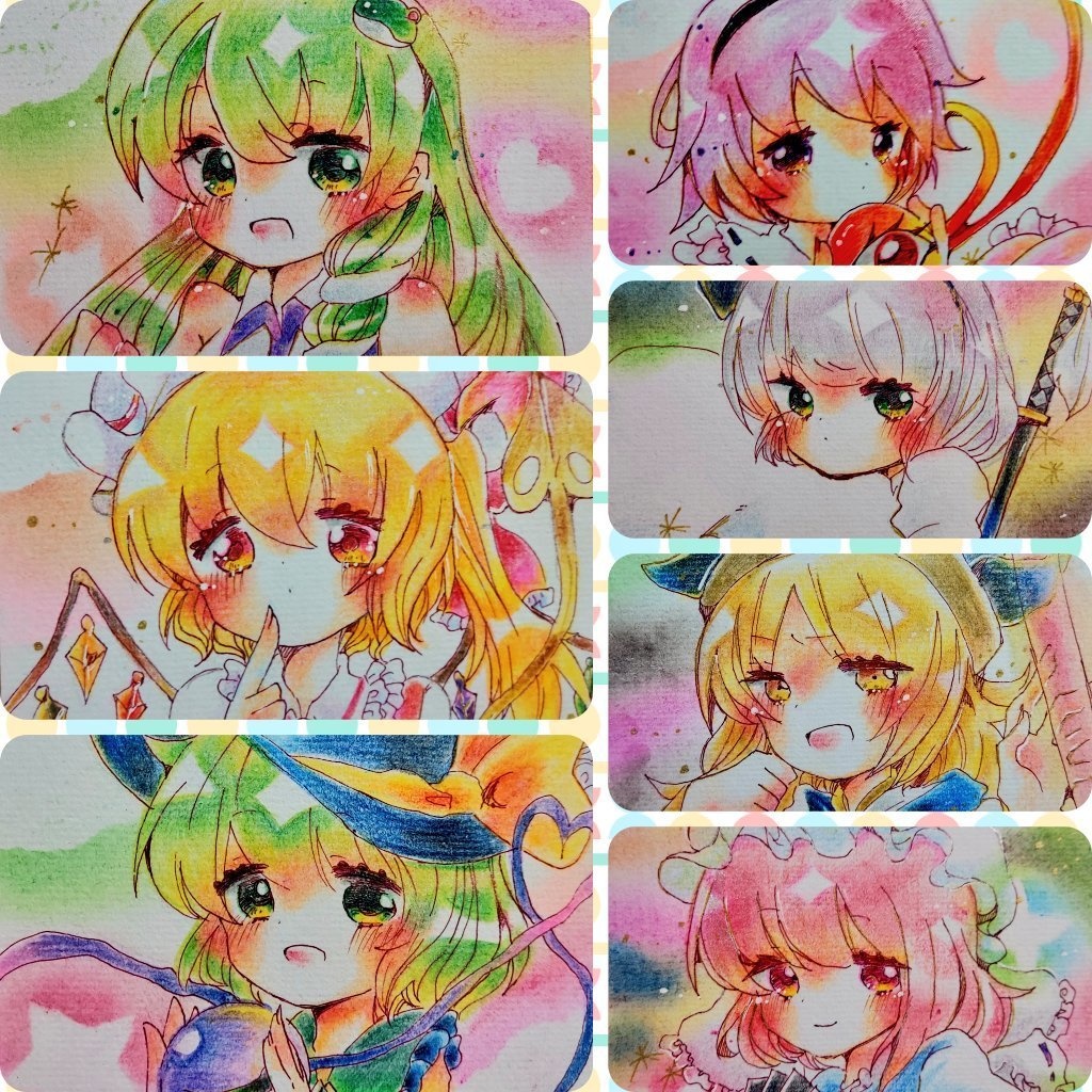 東方イラスト原画