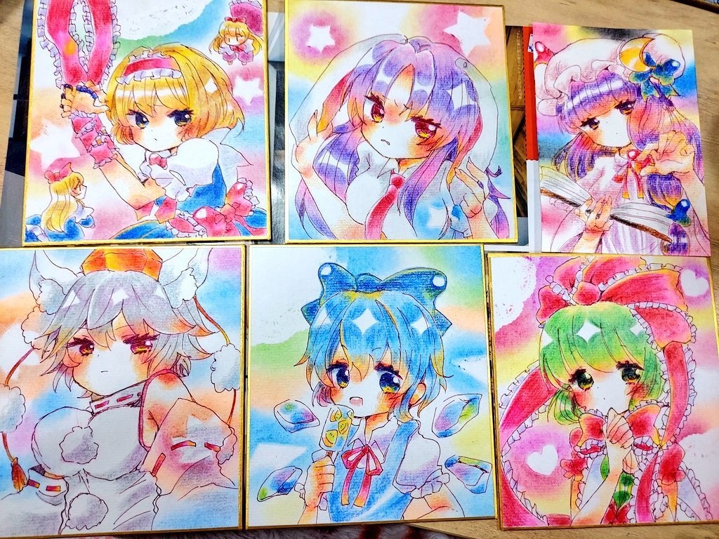 東方Project 色紙原画