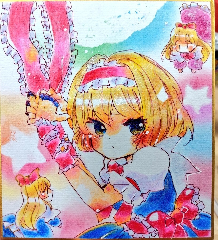 東方Project 色紙原画