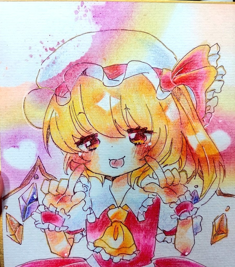 【手描き色紙】フランちゃん