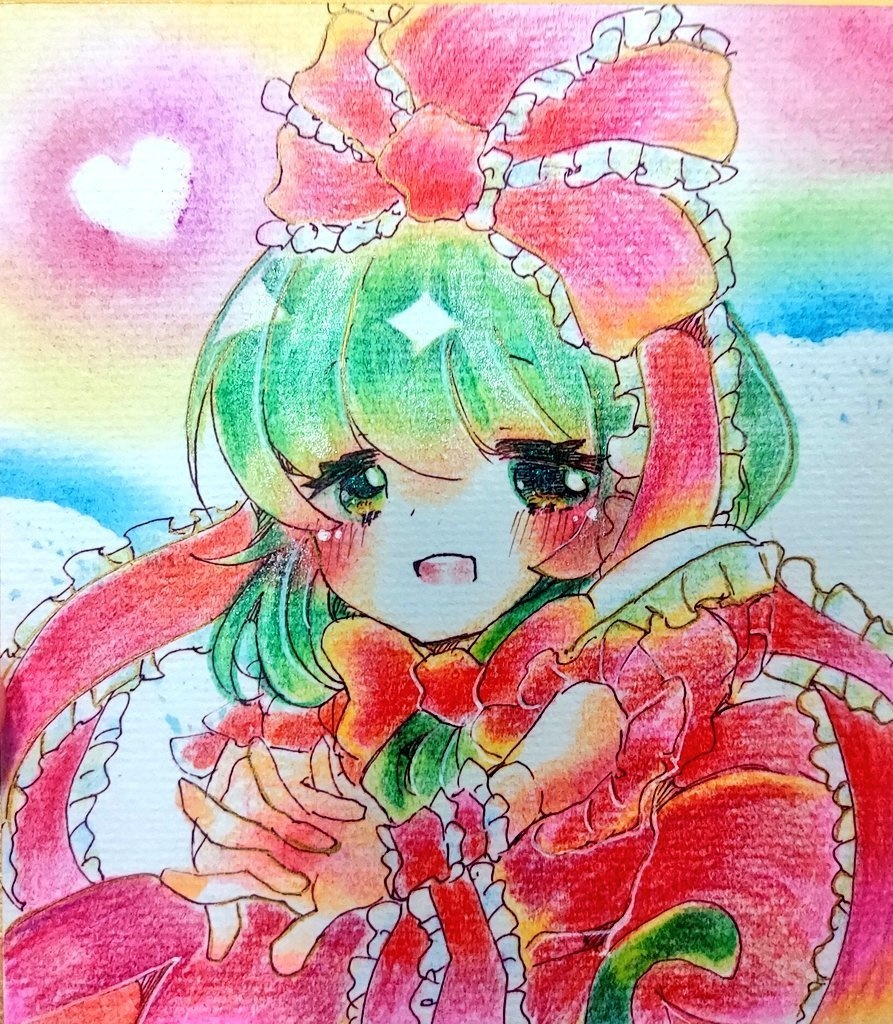 【色紙原画】雛ちゃん