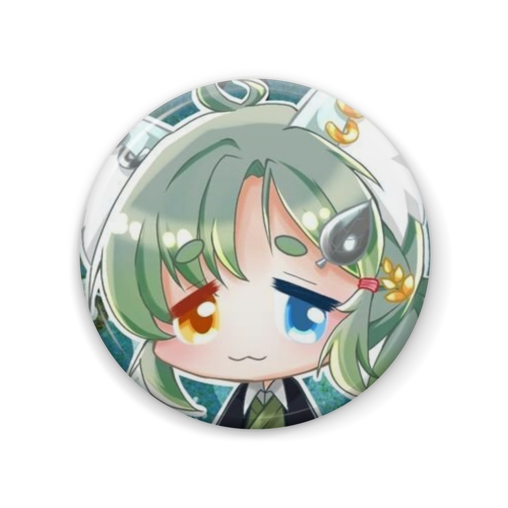 狐葉さんのアイコン缶バッジ